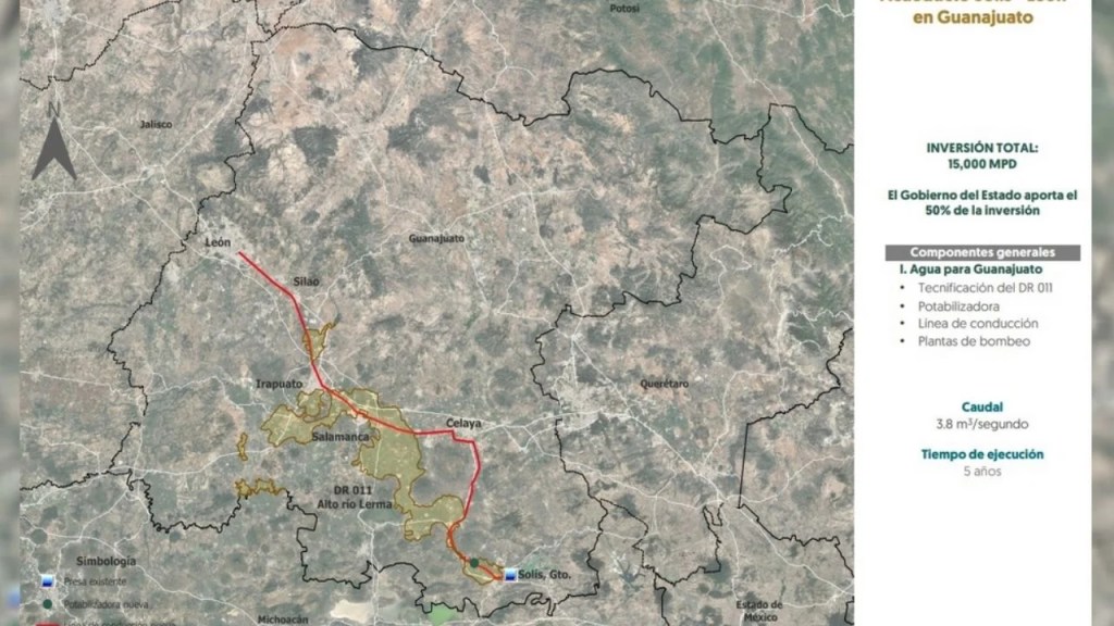 Acueducto P. Solís-Celaya-Salamanca-Irapuato-León: A cargo de&nbsp;SEDENA
