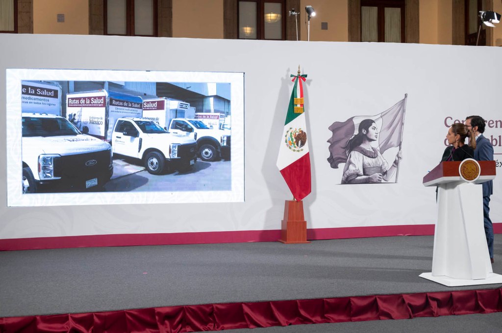 Claudia Sheinbaum anuncia la puesta en marcha de Unidades Repartidoras de&nbsp;Medicina