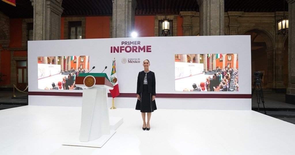 CLAUDIA SHEINBAUM. PRIMER&nbsp;INFORME
