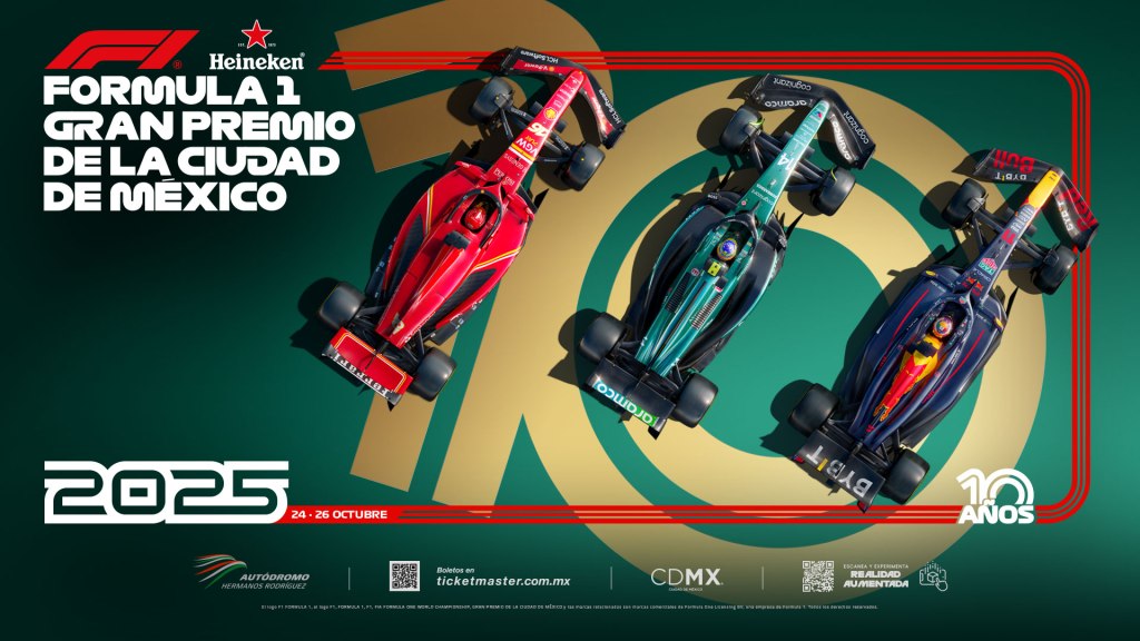 GP DE MÉXICO: RUGEN LOS MOTORES ESTE FIN DE SEMANA EN LA GRAN FIESTA DE LA FORMULA&nbsp;1
