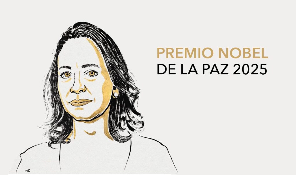 MARÍA CORINA MACHADO: PREMIO NOBEL DE LA&nbsp;PAZ