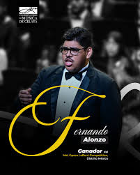 FERNANDO ALONZO GANADOR DE LA «MET OPERA LAFFONT COMPETITION», CAPÍTULO&nbsp;MÉXICO